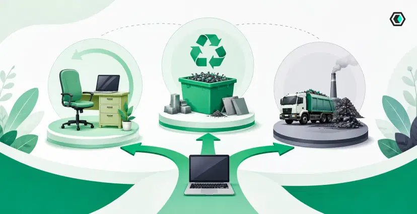 Thumbnail for Asset Reuse vs Recycling vs Disposal: What the Carbon Numbers Actually Show
