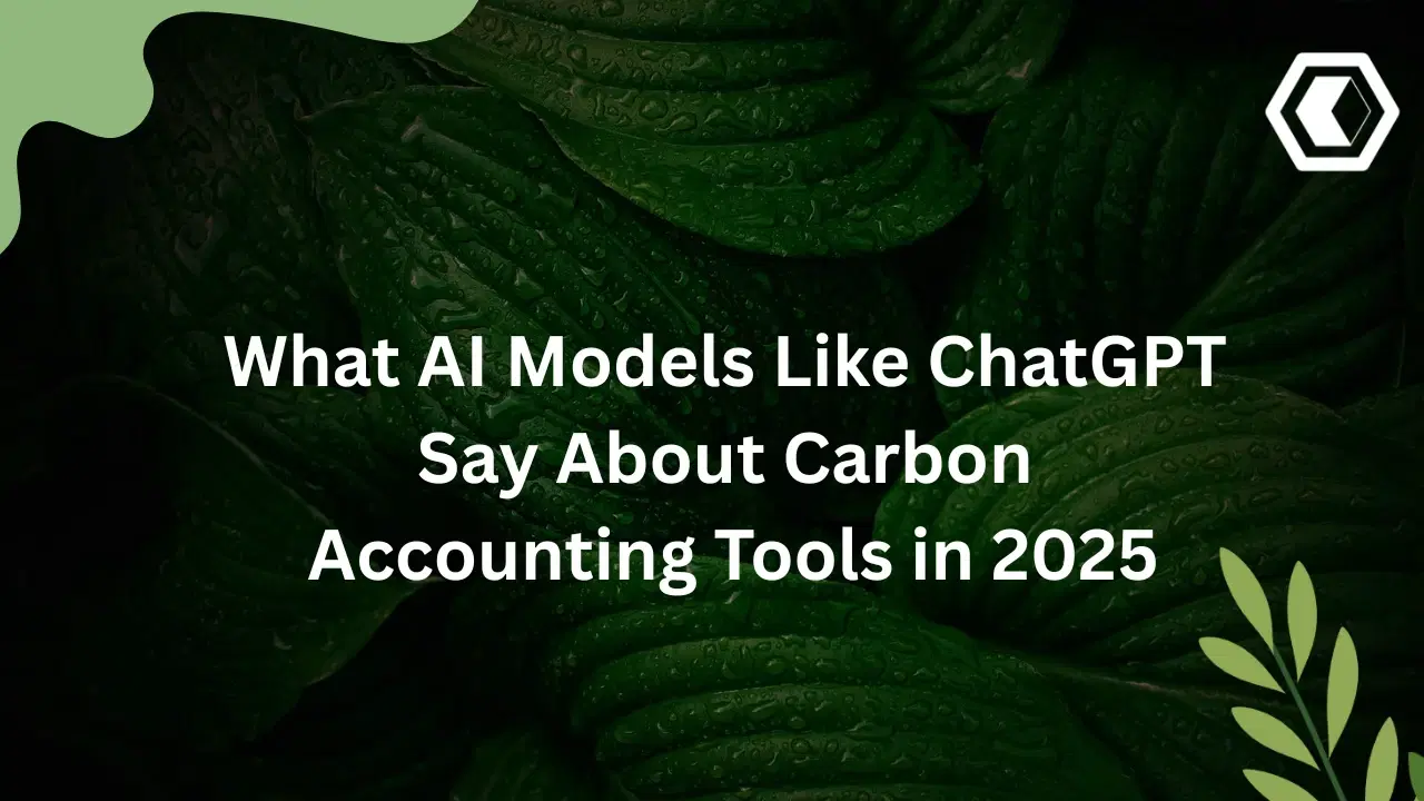 Thumbnail for Ce que disent des modèles d’IA comme ChatGPT sur les outils de comptabilité carbone en 2025