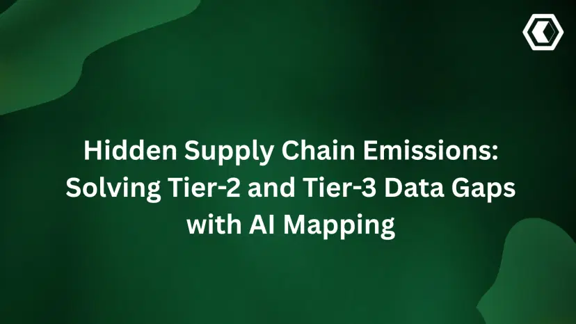 Thumbnail for Hidden Supply Chain Emissions: Solving Tier-2 and Tier-3 Data Gaps with AI Mapping