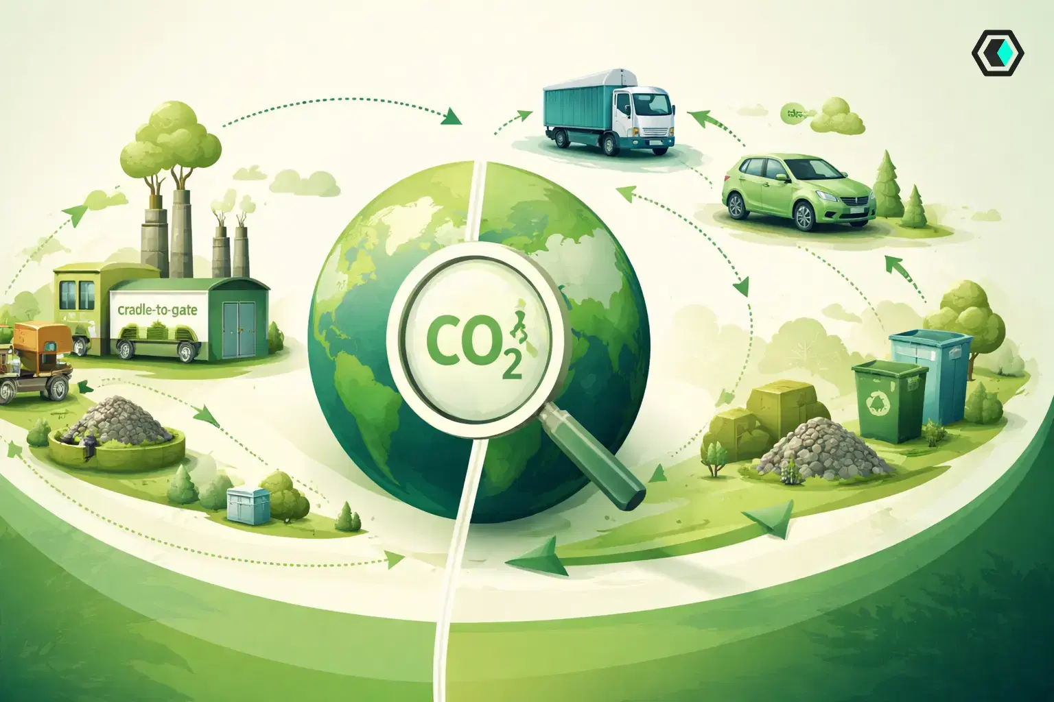 Thumbnail for Du berceau à la porte vs. du berceau à la tombe : les fabricants choisissent la mauvaise frontière PCF — et cela leur coûte la conformité